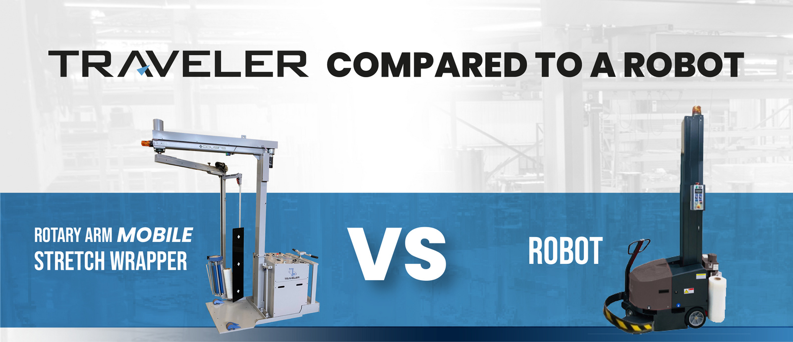 The Traveler Compared to a Typical Robot