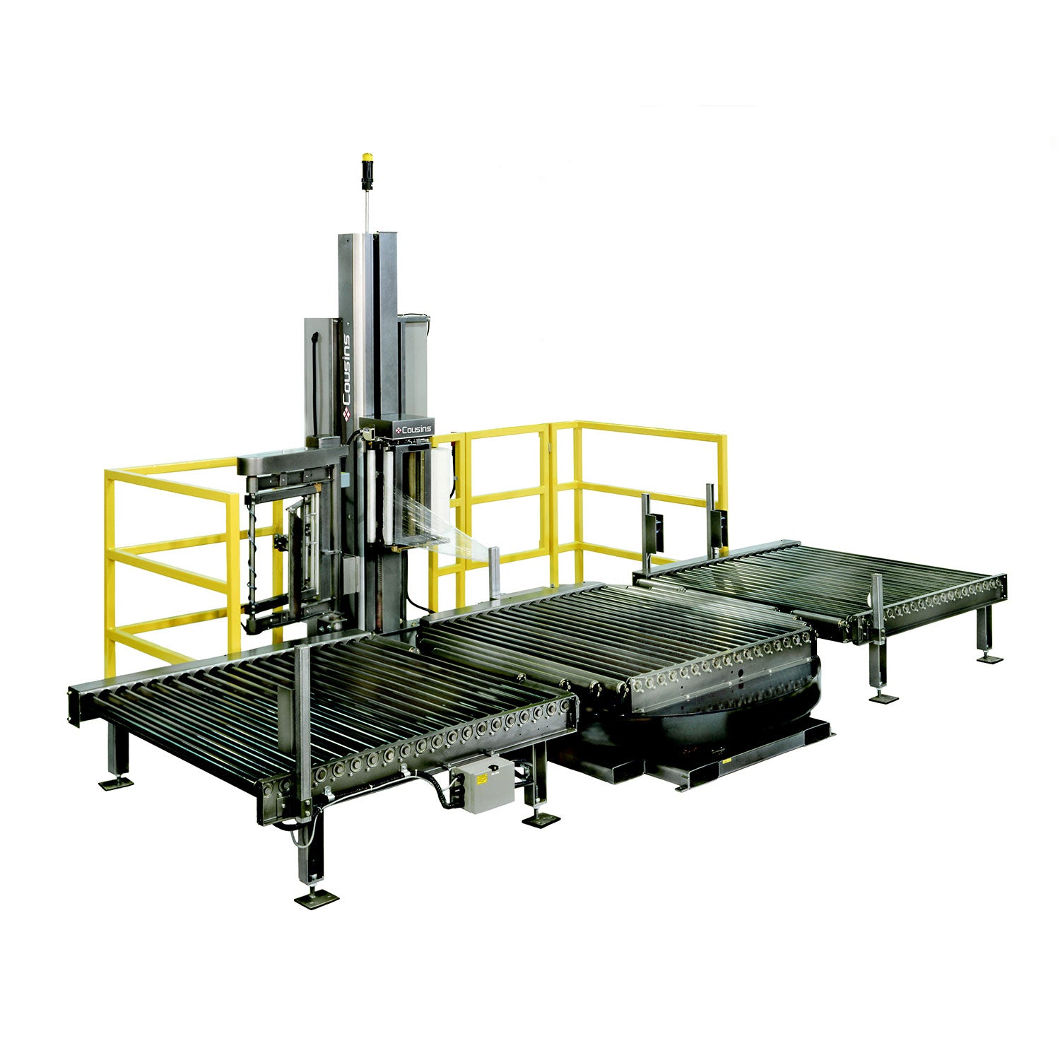 6100-65-CTA Conveyorized Automatic Pallet Wrapper